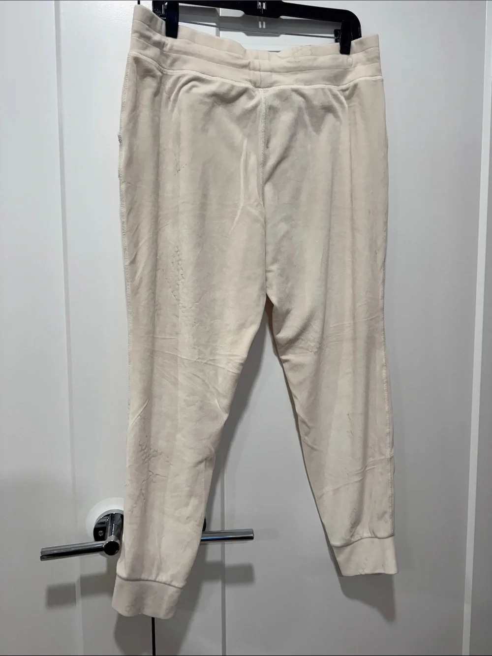 32 Degrees Cream Drawstring Jogger Pants